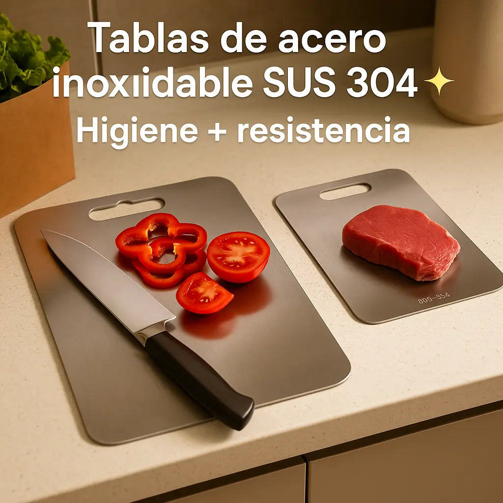 TABLA PARA PICAR EN ACERO PREMIUMº